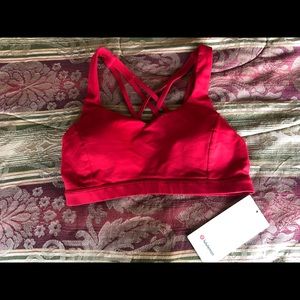 Lululemon Free to Be Serene Bra Dark Red